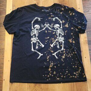 100% Cotton Skeletons Tee NWOT